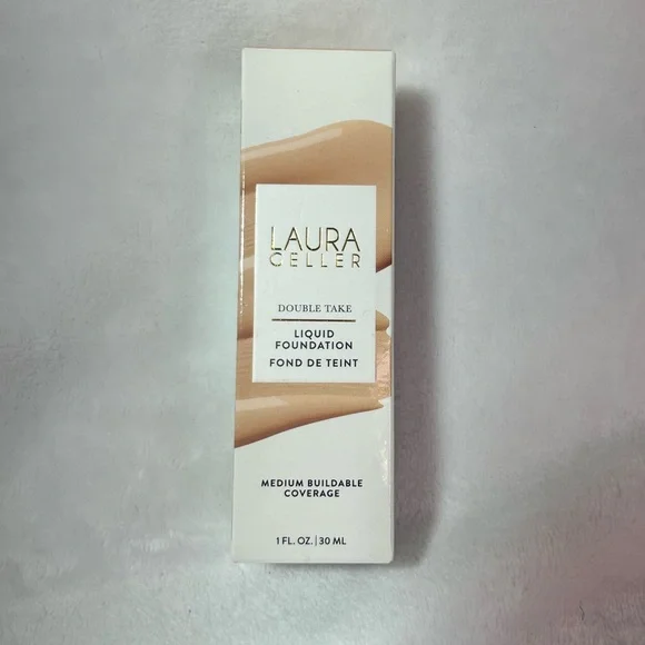 Laura Geller NIB Double Take Liquid Foundation Makeup - Color - Light - Picture 2 of 8